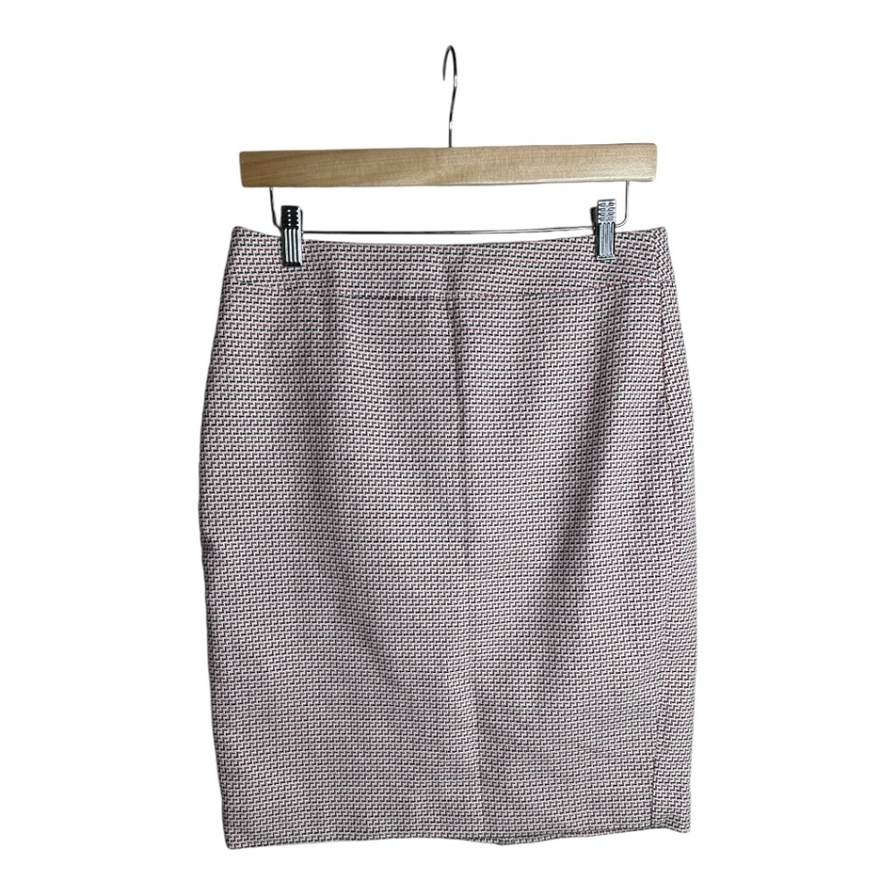 ANN TAYLOR Factory‎ Women's Pink Tweed Skirt Size 4